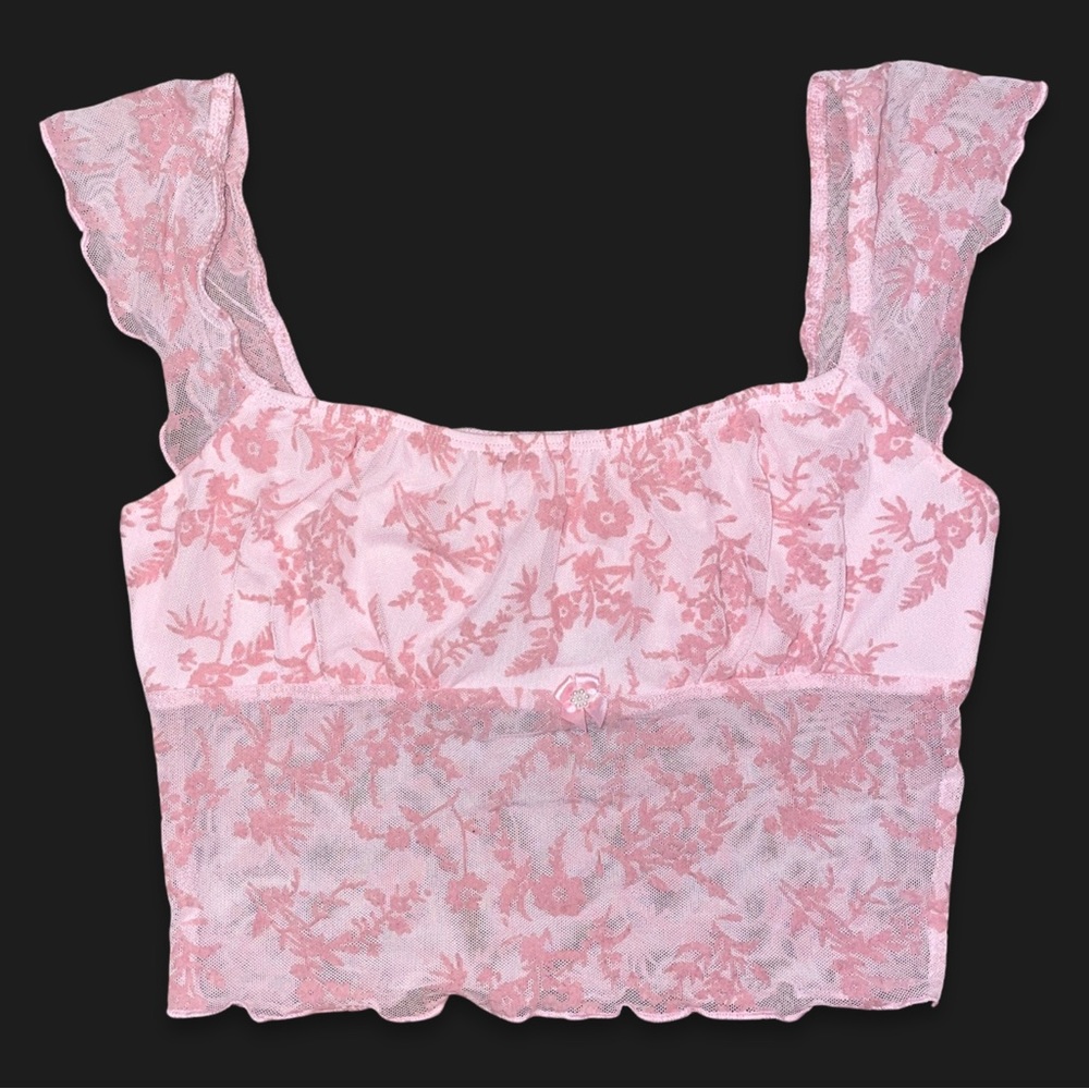 Pretty Pink Top Size S
